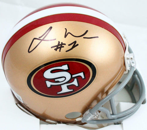 Jimmie Ward Autographed San Francisco 49ers Mini Helmet-Beckett W Hologram