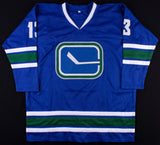 Nick Bonino Signed Vancouver Canucks Jersey (JSA COA) 2015 Stanley Cup Champion