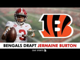 Jermaine Burton Signed Cincinnati Bengals Jersey (JSA) Ex-Alabama Wide Receiver