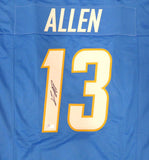 Chargers Keenan Allen Autographed Signed Light Blue Jersey Beckett QR #BL92180