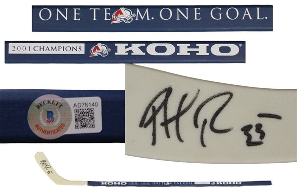 Patrick Roy Signed Colorado Avalanche Koho Hockey Stick Beckett 44748