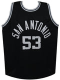 Artis Gilmore Signed Black Custom Basketball Jersey w/HOF'11 - (SCHWARTZ COA)