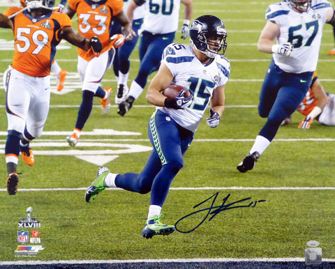 JERMAINE KEARSE AUTOGRAPHED 16X20 PHOTO SEAHAWKS SB XLVIII TD MCS HOLO 106299