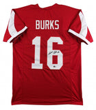 Treylon Burks Signed Arkansas Razorbacks Jersey (Beckett) Tennessee Titans WR