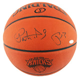 Knicks Patrick Ewing Signed Spalding Official NBA Game Logo Basketball Steiner