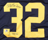 Anthony Thomas Signed Michigan Wolverines Jersey Inscribed A-Train /Playball Ink