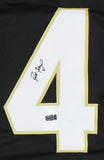 Brett Favre Signed Southern Miss Custom Black Jersey