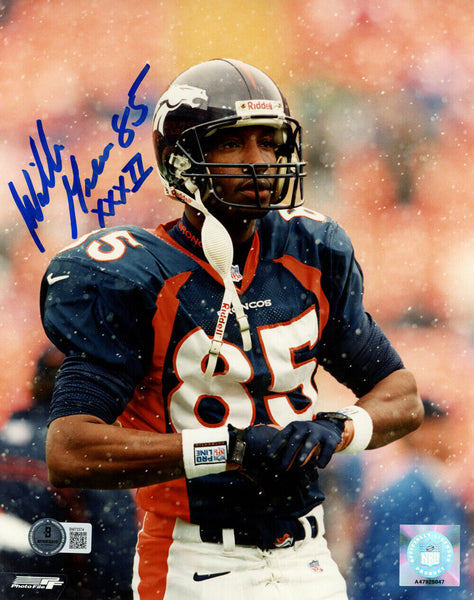 Willie Green Autographed Denver Broncos 8x10 Photo XXXII Beckett 45245