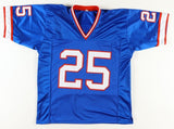 Deonte Banks Signed New York Giants Jersey (JSA) N.Y. 2023 1st Round Pick / D.B.