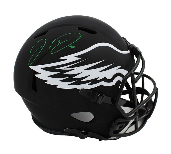 Jordan Davis Signed Philadelphia Eagles Speed Full Size Eclipse NFL Helmet