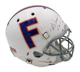 Steve Spurrier Signed Florida Gators Schutt Authentic White Helmet w -66 Heisman