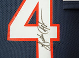 Bears Walter Payton Autographed Framed Blue Wilson Jersey Beckett #AB72735