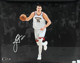 Nikola Jokic Autographed/Signed Denver Nuggets 16x20 Photo JSA 46331