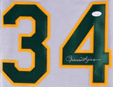 Rollie Fingers Signed Oakland Athletics Jersey (JSA COA) 3xWorld Series Champion