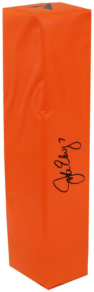 John Elway (BRONCOS) Signed Orange Endzone Pylon - (SCHWARTZ COA)