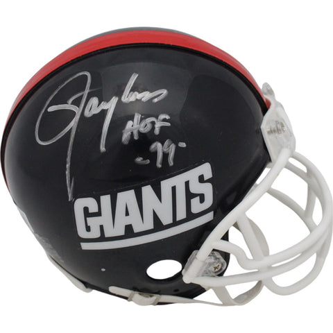 Lawrence Taylor Autographed New York Giants VSR4 Mini Helmet HOF Beckett 46601