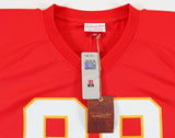 Chiefs Tony Gonzalez "HOF 19" Signed Red Mitchell & Ness Jersey BAS Witnessed