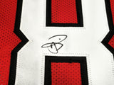 ATLANTA FALCONS ANDRE RISON AUTOGRAPHED RED JERSEY "84 TD" JSA STOCK #233379