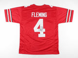 Julian Fleming Signed Ohio State Buckeyes Jersey (JSA COA) 2021 Sophmore W.R.