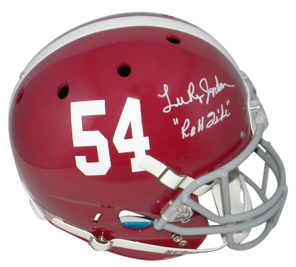 LEE ROY JORDAN SIGNED AUTOGRAPHED ALABAMA CRIMSON TIDE FULL SIZE HELMET COA