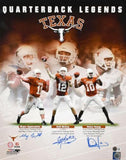 Vince Young Colt McCoy Major Applewhite Signed Longhorns 16x20 Photo- Beckett W