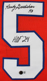 Randy Gradishar Signed Denver Broncos Jersey Inscribed "HOF 24" (Beckett) L.B.