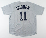 Dwight "Doc" Gooden Signed N.Y. Yankees Jersey (JSA COA) 3xWorld Series Champ