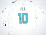 Tyreek Hill Autographed Miami Dolphins Nike White Game Jersey-Beckett W Hologram