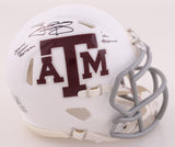 Johnny Manziel Signed Texas A&M Aggies Mini Helmet "Johnny F****n Football" Bkt