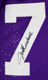 Purple People Eaters Autographed Purple Pro Style Jersey-Beckett W Hologram