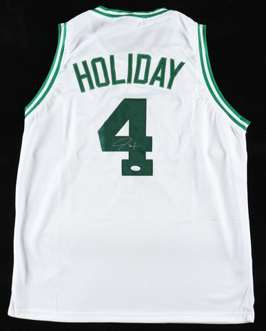 Jrue Holiday Boston Celtics Signed White Jersey / 2024 NBA Champion/ Guard (JSA)