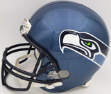 WALTER JONES AUTOGRAPHED SEAHAWKS BLUE FULL SIZE HELMET HOF 14 MCS HOLO 203082