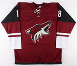 Christian Dvorak Signed Coyotes Jersey (Beckett COA) NHL Career 2015-present