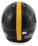 Steelers T.J. Watt NFL Record 22.5 Sacks F/S Speed Proline Helmet w/ Case BAS W