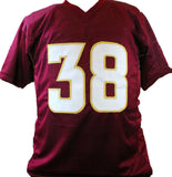 Sebastian Janikowski Autographed Maroon College Style Jersey-Beckett W Hologram