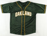 Dennis Eckersley Signed Oakland Athletics Jersey 1989 World Series Champ/JSA COA