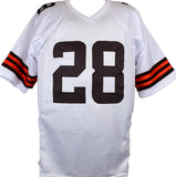 Jeremiah Owusu-Koramoah Signed White Pro Style Jersey w/Dawg Pound- BAW Holo