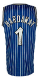 Penny Hardaway Signed Custom Blue Basketball Jersey PSA ITP