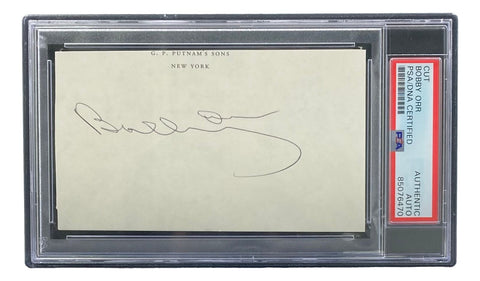 Bobby Orr Boston Bruins Signed Slabbed Book Cut Signature PSA/DNA