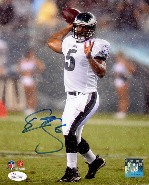 Donovan McNabb Autographed Philadelphia Eagles 8x10 Photo JSA 48555