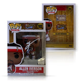 Allen Iverson Autographed 76ers Signed Basketball Funko Pop 102 PSA Damaged