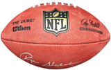 ROGER STAUBACH AUTOGRAPHED THE DUKE LEATHER FOOTBALL COWBOYS BECKETT 212674