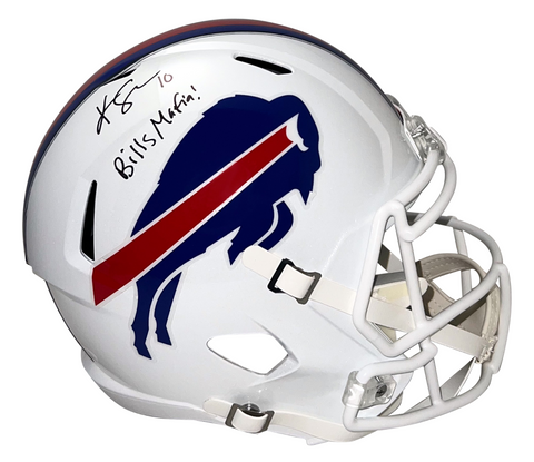 KHALIL SHAKIR SIGNED AUTOGRAPHED BUFFALO BILLS FULL SIZE SPEED HELMET JSA