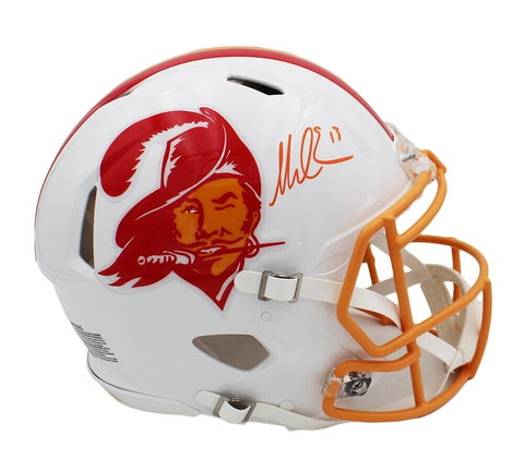 Mike Evans Signed Tampa Bay Buccaneers Speed Authentic Creamsicle NFL Helmet
