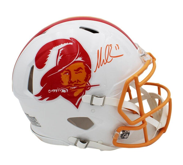 Mike Evans Signed Tampa Bay Buccaneers Speed Authentic Creamsicle NFL Helmet