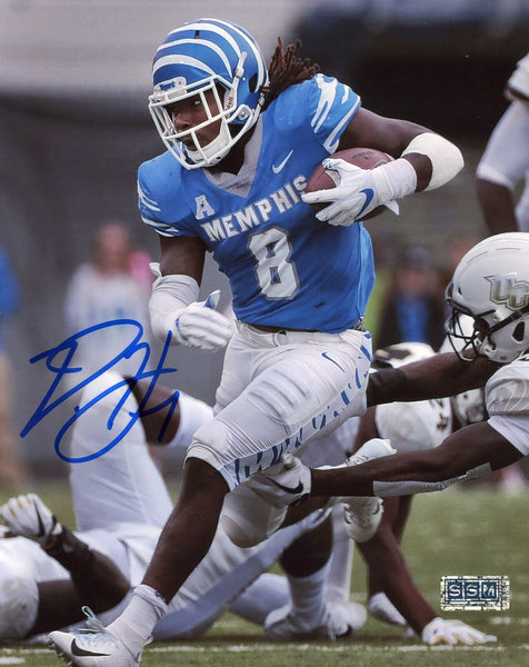 DARRELL HENDERSON AUTOGRAPHED SIGNED MEMPHIS TIGERS 8x10 PHOTO COA