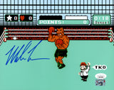MIKE TYSON AUTOGRAPHED 8X10 PHOTO NINTENDO NES PUNCH-OUT!! JSA WITNESS 237636