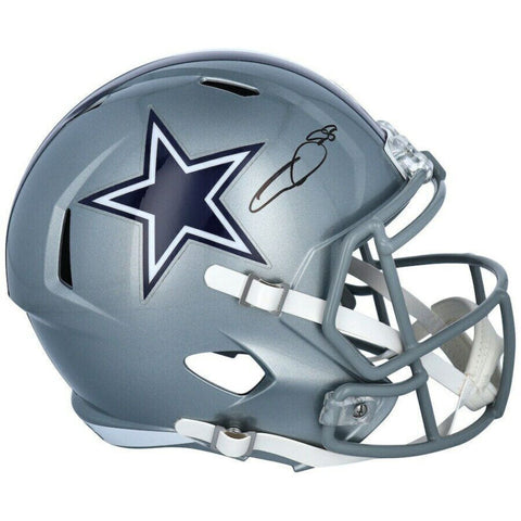 CeeDee Lamb Autographed Dallas Cowboys Full Size Speed Helmet Fanatics