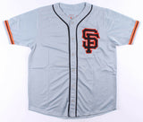 Gaylord Perry Signed San Francisco Giants Jersey Inscribed "HOF - 91" (JSA COA)