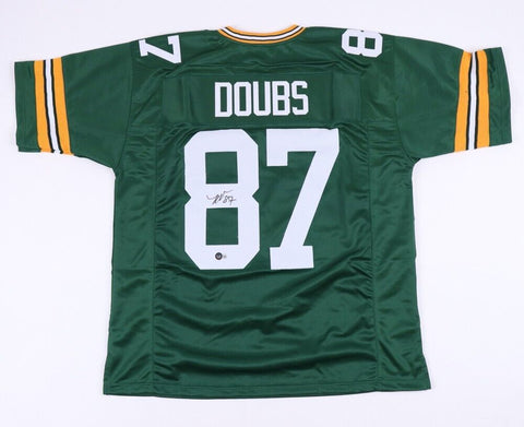 Romeo Doubs Signed Green Bay Packer Jersey (Beckett) 2022 4th Round Pck / Nevada